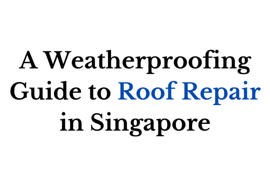 Roof Repair in Singapore